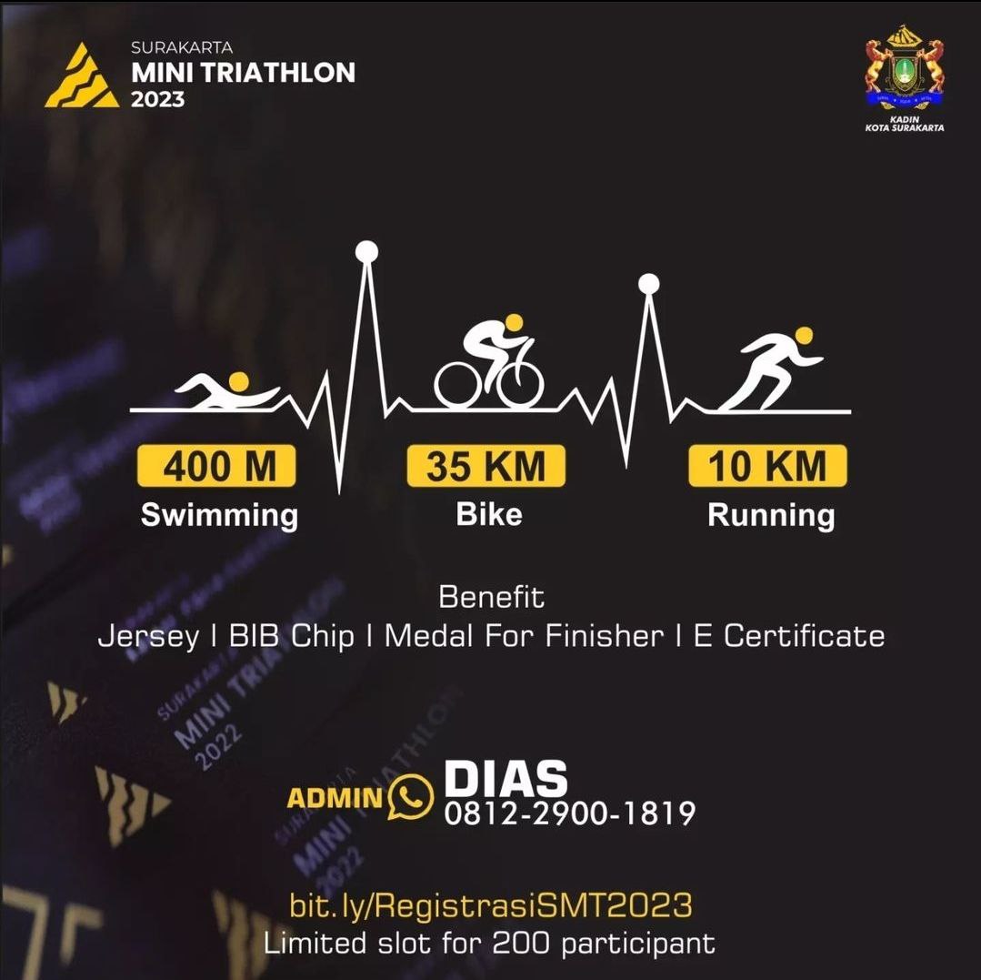 Surakarta Mini Triathlon 2023