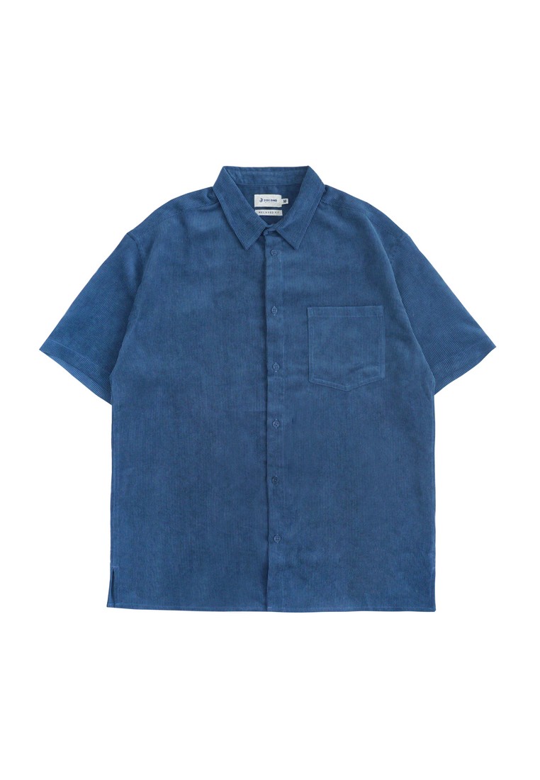 3Second Men's Weston Short Sleeve Corduroy Shirt 050923