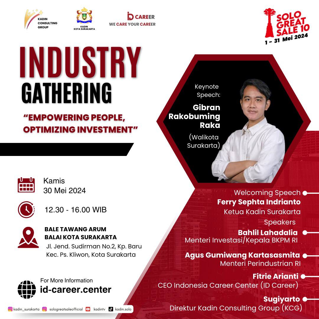 Industry Gathering "Empowering People, Optimizing Investment"