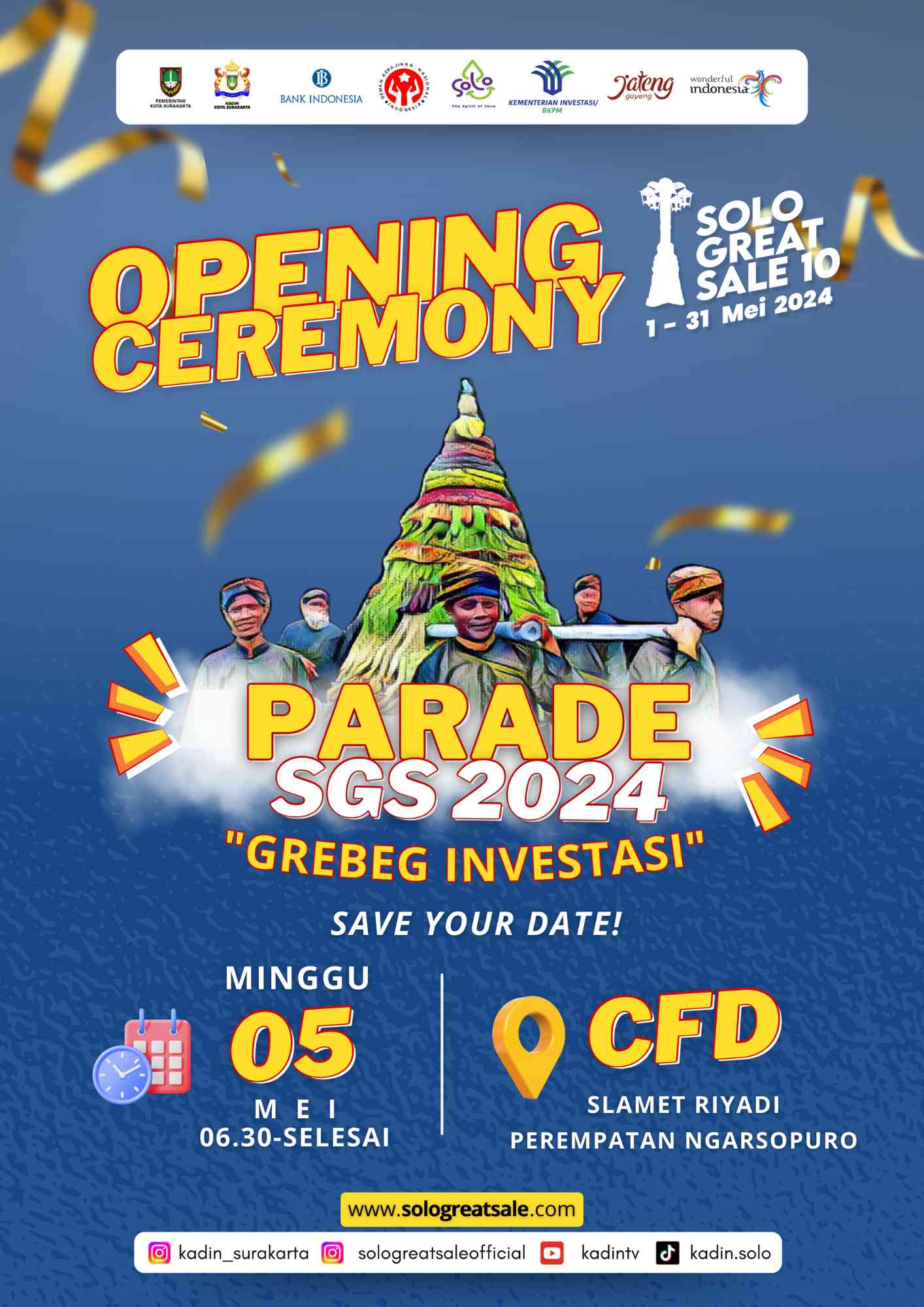 Opening Ceremony Parade SGS 2024
